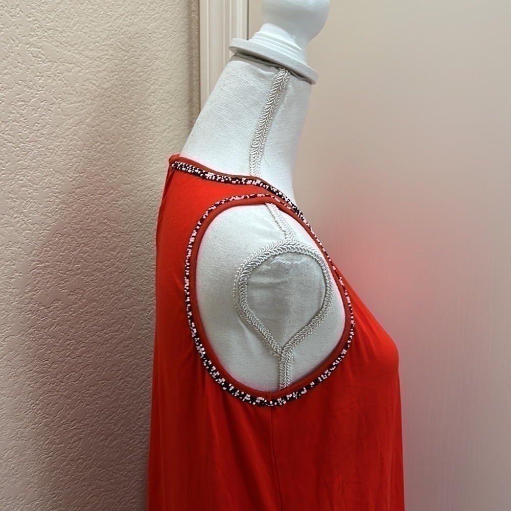 Vince Camuto beaded neckline tank top - Picture 4 of 7